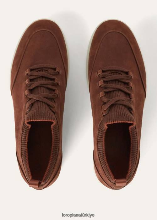 Loro Piana ayakkabı FZ0H1455 arles toprak boyası (20c9) erkekler soho yürüyüş ayakkabısı