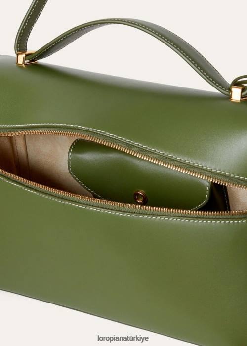 Loro Piana deri ürünleri FZ0H430 pazar sabahı (20c2) kadınlar ekstra çanta
