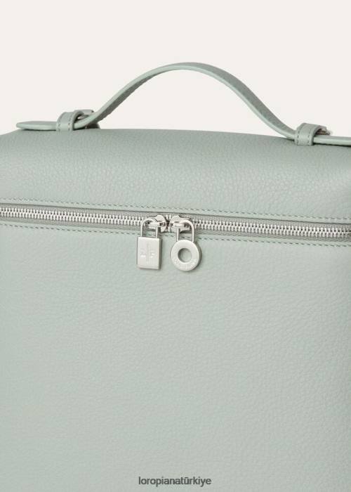 Loro Piana deri ürünleri FZ0H489 candoglia mermeri (305 saat) kadınlar ekstra cep sırt çantası